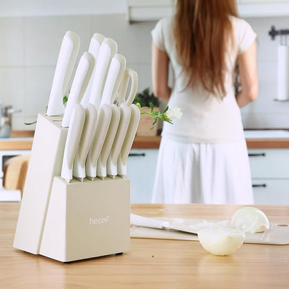 hecef 15 Pieces Kitchen Knife Set - Image 5