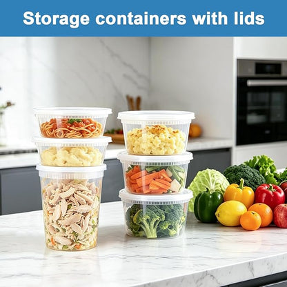 Lamosi 60 Sets Deli Containers - Image 4