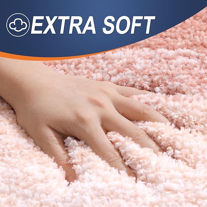 OLANLY Bathroom Runner Rugs Mat 47x17, Extra Soft Absorbent Microfiber Bath Rugs - Image 3