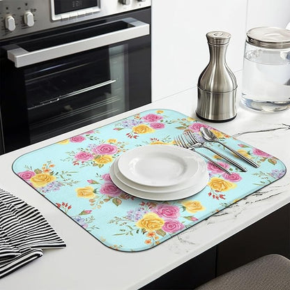 Dish Drying Mat Drainer Pads - Image 3