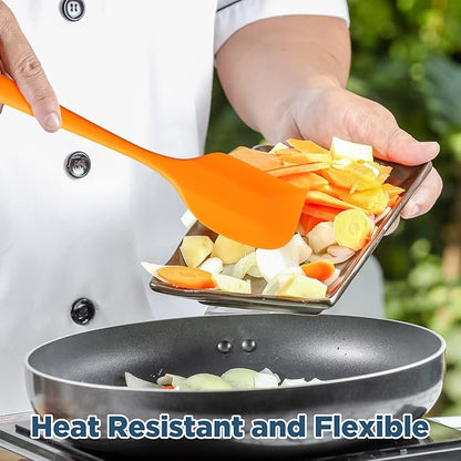 Irenare 36 Pcs Mini Silicone Spatulas Bulk 8.3 Inch Heat Resistant Scrapers - Image 4