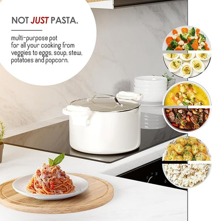 Eatex Pasta Pot with Strainer Lid - Image 5