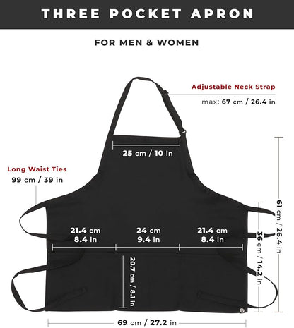Chef Works Unisex Three Pocket Apron - Image 6