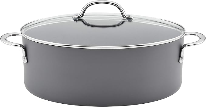 Rachael Ray 80090 Professional Hard Anodized Nonstick Cookware Oval Pasta by RachaelRayKitchenware