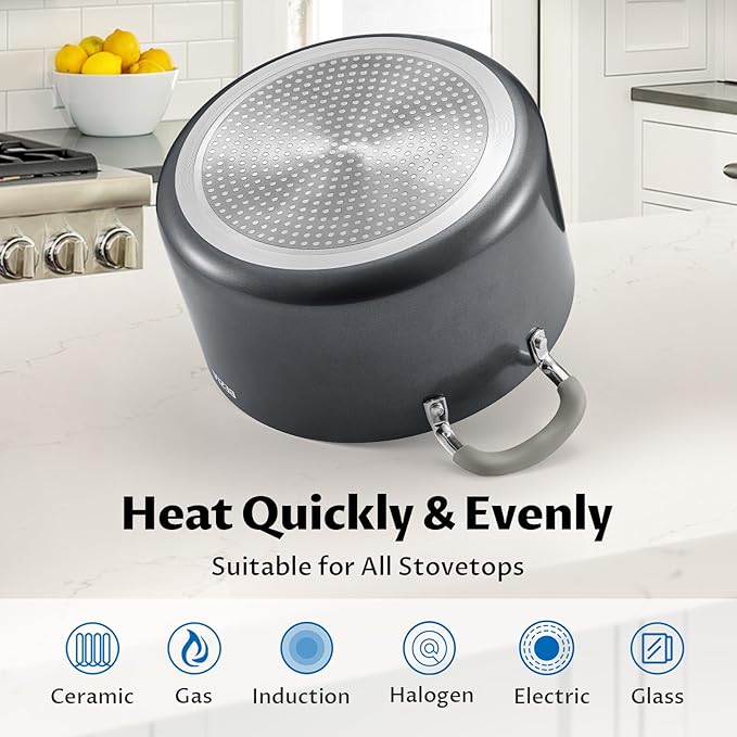6 Quart Nonstick Stock Pot - Image 4