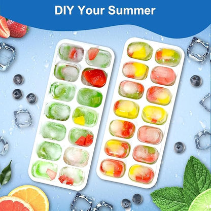 Ice Cube Tray, Ice Cube Trays for Freezer 5 Pack - Image 5