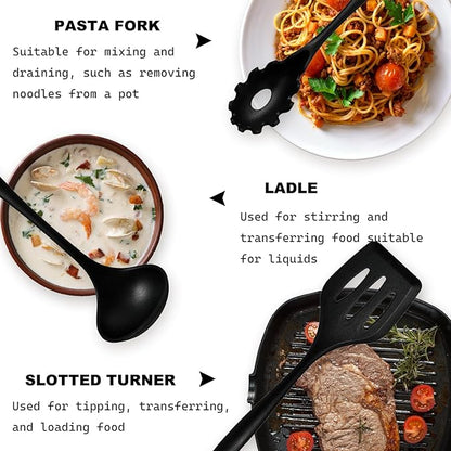 Silicone Kitchen Utensils Set - Image 4