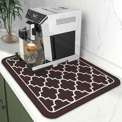 WISELIFE Dish Drying Mat Super Absorbent Drying Mat Large Dish Drying Mats - Image 2