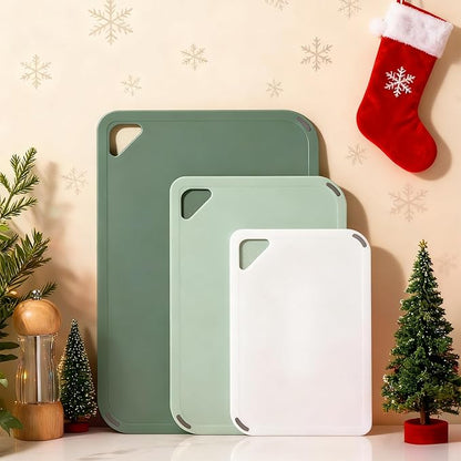 THETCHRY Plastic Cutting Board Set of 3-Cutting Boards - Image 8