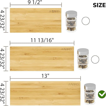 AMBIRD Bamboo Spice Drawer Organizer - Image 7