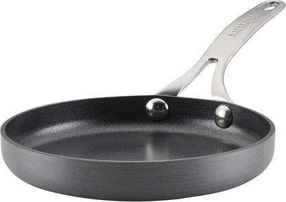 Anolon Hard Anodized Nonstick Mini Skillet/Frying/Egg Pan, Stainless Steel by Anolon