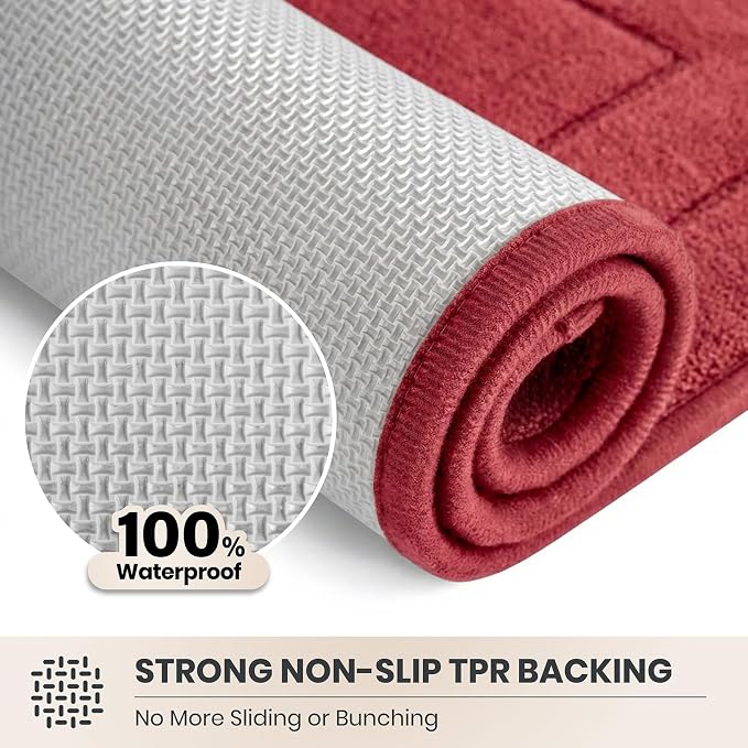 PURRUGS Dirt Trapping Door Mat 24" x 35.5", Non-Slip/Skid Machine Washable - Image 5