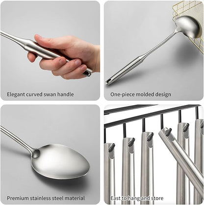 304 Stainless Steel Cooking Utensil, Kitchen Kitchen Utensil - Image 4