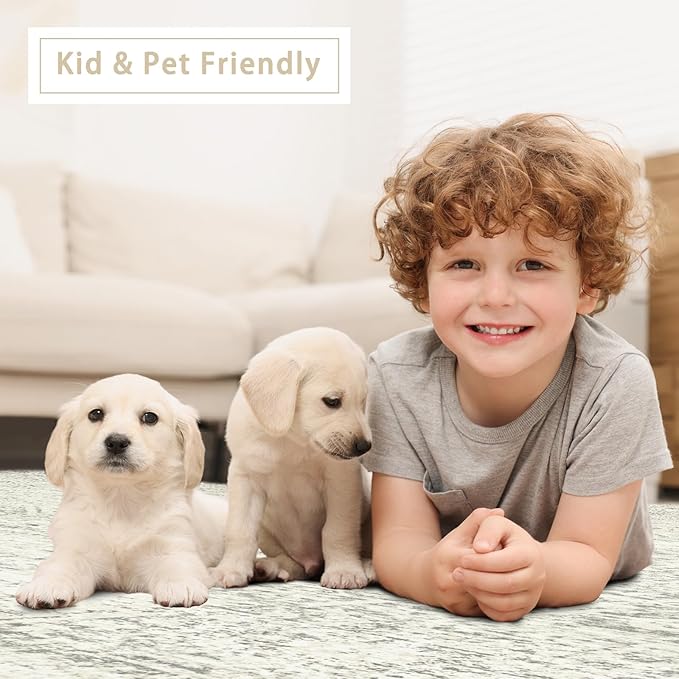 Srugn Washable Rugs 9x12 Area Rugs - Image 8
