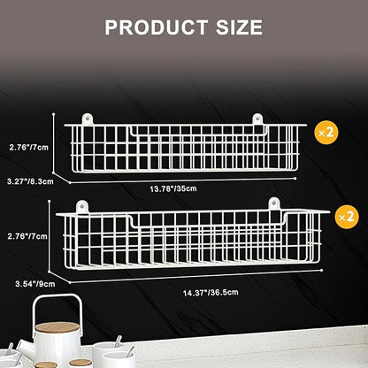 Spice Rack, Spice Holder Metal Shelf Saving Space - Image 3