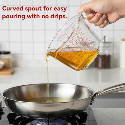 6 Pcs Glass Measuring Cups Set - Image 6