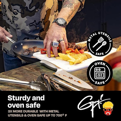 Guy Fieri's Flavortown Laser Titanium 8-Quart Stock Pot - Image 7