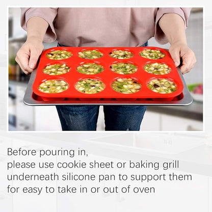 CAKETIME Silicone Muffin Pan Set - Image 6