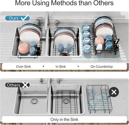 iSPECLE Expandable Dish Drying Rack - Image 3