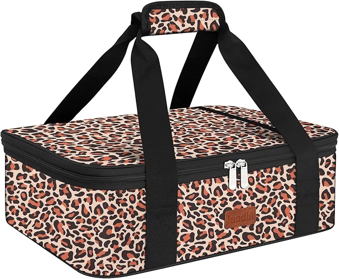 Insulated Casserole Carrier Bag, Expandable Thermal Food Carrier Insulated by Unknown