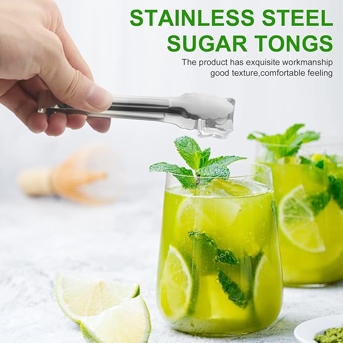 Serving Tongs, Buffet Tongs, ACAUTO Stainless Steel Food Tong Serving Tong - Image 4
