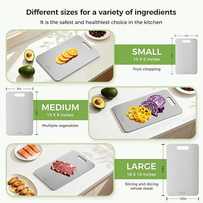 Titanium Cutting Board, 100% Pure Titanium Cutting Boards - Image 3