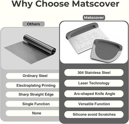 Bench Scraper Dough Cutter Tool - Image 6