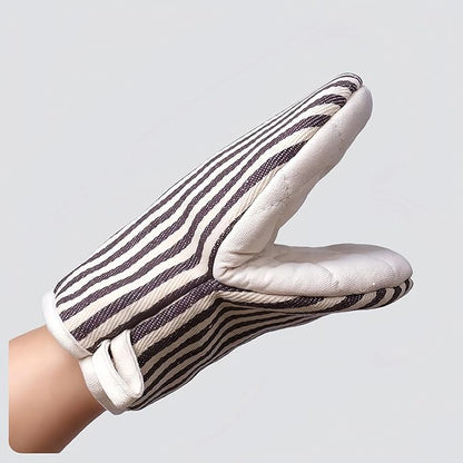 1 Pair Mini Oven Mitts, High Heat Resistant Oven Gloves, Kitchen Short Oven Mit - Image 6