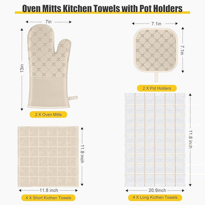 Oven Mitts Kitchen Towels Dishcloths - Image 2