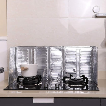2 Pieces Splatter Guards for Frying Stove Splatter Guard Anti Oil Barrier - Image 6