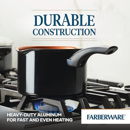 Farberware Glide Nonstick Sauce Pan/Saucepan - Image 3