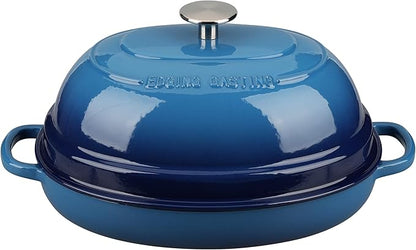 EDGING CASTING Enameled Oval Cast Iron Dutch Oven Pot - Image 6