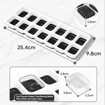 Ice Cube Trays 4 Pack, Airabc Silicone Ice Cube Trays - Image 5
