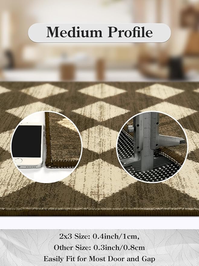 Lahome Zelie Small 2x3 Kitchen Rugs Non Slip, Machine Washable Entryway Rugs - Image 7