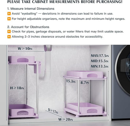 VERIFOST Under Sink Organizer - Image 6