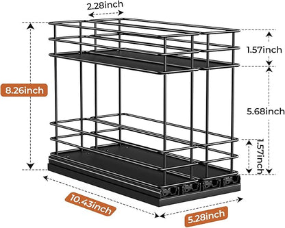Mystozer Pull Out Spice Rack Organizer - Image 3