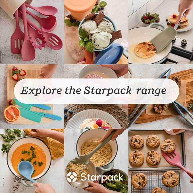 StarPack Premium Silicone Kitchen Tongs Set of 2 - Image 8