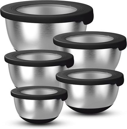 KITEISCAT Stainless Steel Mixing Bowls by KITEISCAT