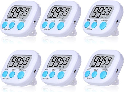 Mwellewm 6 Packs Digital Timers by Mwellewm