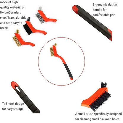 XDMTWLKJ Small Wire Brushes Set - Image 2