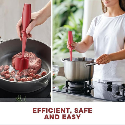 2 Pcs Meat Chopper, Upgrade Hamburger Grinder, Premium Heat Resistant Meat - Image 6
