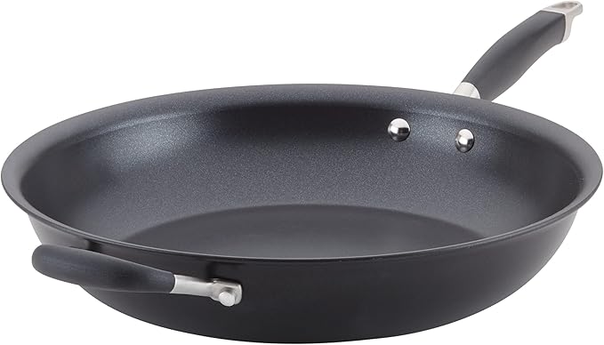 Anolon Advanced Home Hard Anodized Nonstick Frying Pan, 14.5 Inch – Large by Anolon
