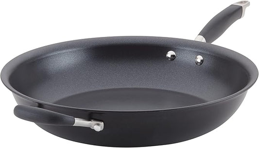 Anolon Advanced Home Hard Anodized Nonstick Frying Pan, 14.5 Inch – Large by Anolon