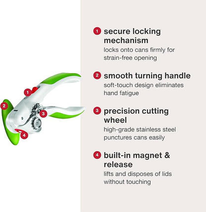 Zyliss Lock N' Lift Manual Can Opener - Image 5
