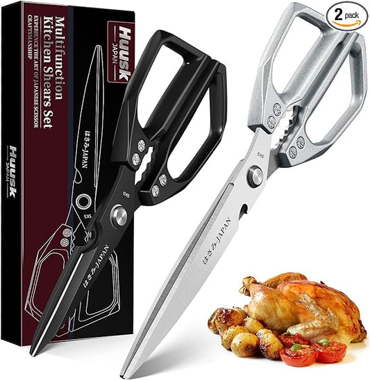 HUUSK Kitchen Scissors Set Upgraded by HuuskKnife
