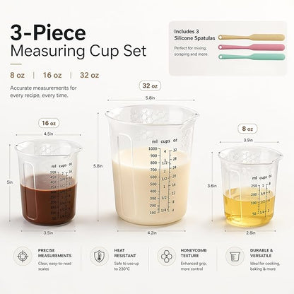 Palksky Silicone Measuring Cups Set - Image 6