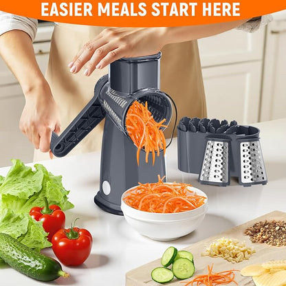 Rotary Cheese Grater Hand Crank - Image 7