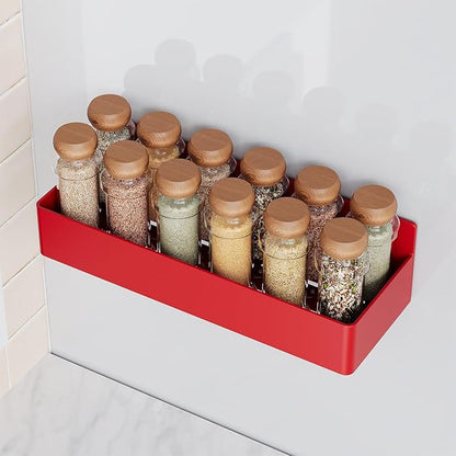 Mystozer Magnetic Spice Rack for Refrigerator, Kitchen Organizer and Storage - Image 2