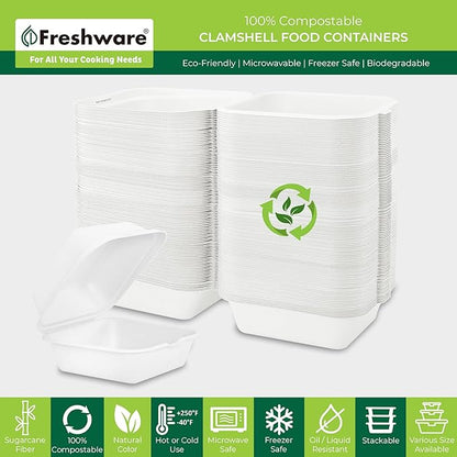 Freshware Clamshell Food Containers - Image 2