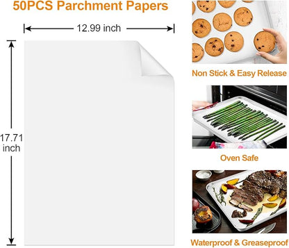 TeamFar Stainless Steel Baking Sheet, 17.6 x 13 x 1inch Half Baking Pan Cookie - Image 4